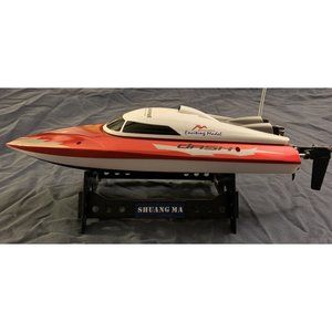 High Speed RC Racing Boat K Marine Double Horse Shuang Ma 7009 Tested And Works